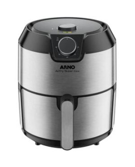 Fritadeira Elétrica Arno Air Fryr 4.2l, 1400w, Inox 110v