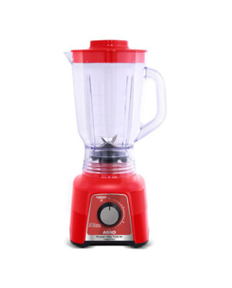Liquidificador Arno Power Mix Limpa Fácil Lq34 700w Verm 127v