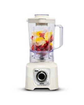 Liquidificador Arno Powermax Marfim 1400w Comfort Control 15 Velocidades Ln64 127v