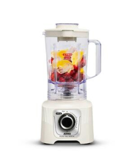 Liquidificador Arno Powermax Marfim 1400w Comfort Control 15 Velocidades Ln64 127v