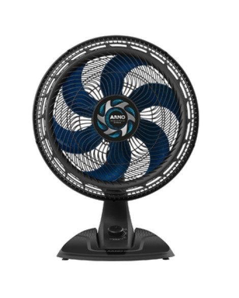 Ventilador de Mesa Arno 40cm 127V (110V) Preto e Azul VB40