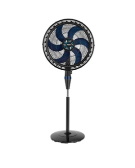 Ventilador de Coluna Arno 50cm 127V (110V) Preto e Azul VB52
