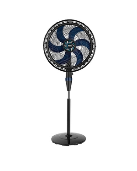 Ventilador de Coluna Arno 50cm 127V (110V) Preto e Azul VB52