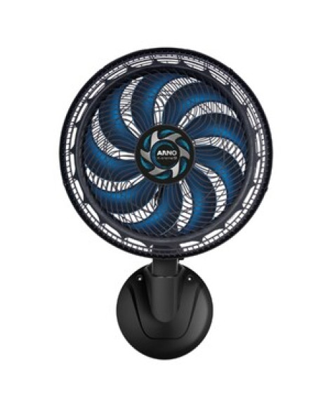 Ventilador de Parede 49cm 127V Preto e Azul Escuro X-treme 9 Arno