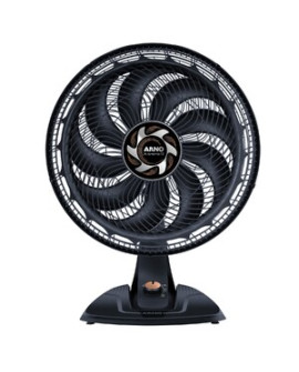 Ventilador de Mesa Arno 40cm 127V (110V) Preto e Cobre X-treme 9 Plus
