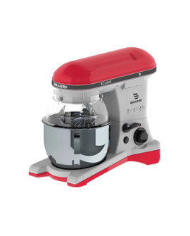 Batedeira Planetária Industrial Pedestal Bivolt Profissional Vermelho