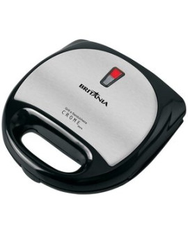 Sanduicheira E Grill Crome Inox Britânia