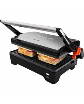 Grill Cadence Inox Chapa Firme - 127v