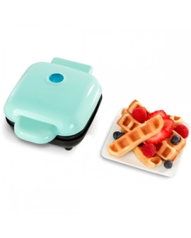 Mini Máquina Waffle Quadrada 110v Antiaderente - 4 Porções Rápidas