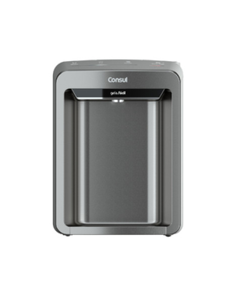 Purificador de Água Consul Gelada Fria e Natural com Refrigeração Eletrônica CPB33AF Cinza Bivolt