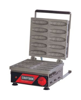 Máquina De Crepe 10 Cavidades Crpp Inox Croydon 110v