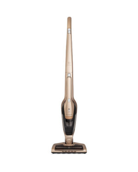 Aspirador De Pó Vertical Sem Fio Electrolux Ergorapido 2 Em 1 Bocal Pet Até 45 Min Dourado (erg26) Bivolt