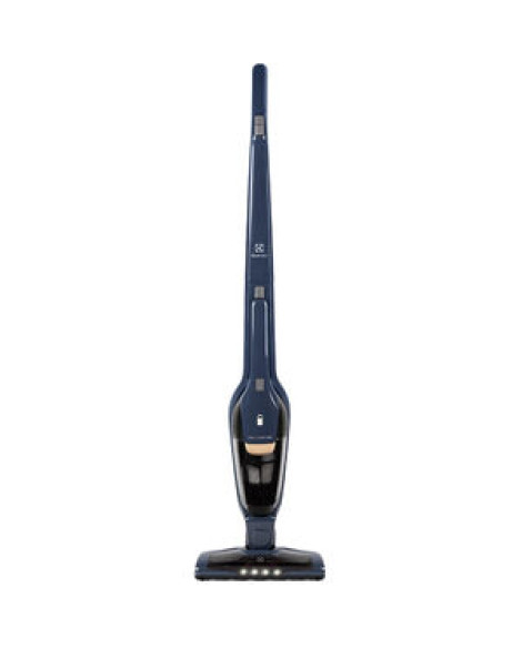 Aspirador De Pó Vertical Sem Fio Electrolux Ergorapido 2 Em 1 Luz Led Até 35 Min Azul (erg25n) Bivolt