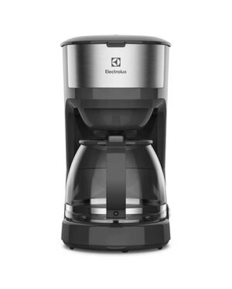 Cafeteira Elétrica Electrolux 30 Xícaras Efficient Função Manter Aquecido Cor Inox Preta (ecm20) 127v