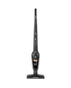 Aspirador De Pó Vertical Electrolux Ergorapido 2 Em 1 Iron Grey Luz Led (erg24c) Função Brushrollclean 420ml Bivolt