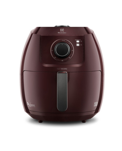 Fritadeira AirFryer Electrolux Family Efficient 5L por Rita Lobo EAF51 Dark Red 127V