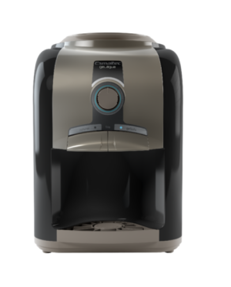 Bebedouro de Água Esmaltec Gelada Fria e Natural com Compressor EGM30 Preto 127V (110V)