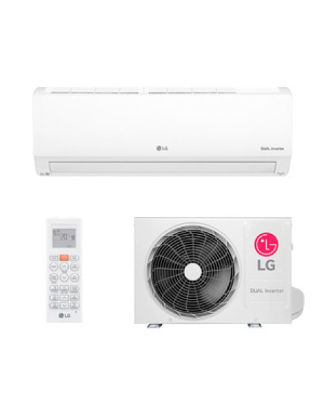 Ar-condicionado Lg Dual Inverter Voice 9000 Btus Frio Branco S3-q09aa31a - 220v