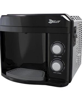 Purificador Água Refrigerado Compressor Leaf Compact 127 V Preto