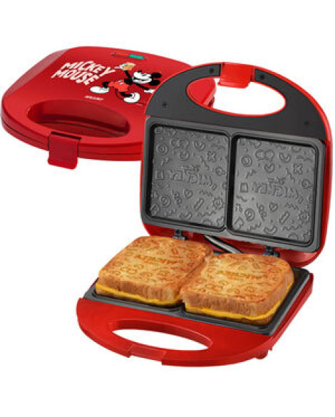 Sanduicheira Grill Disney Mallory Mickey Mouse Funny Plates 750w - 110v