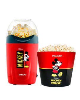 Pipoqueira Elétrica Disney Mickey Mallory Com Balde Pipoca Gigante - 220v
