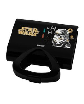 Sanduicheira Mallory Star Wars Empire Plates Preto - 127v