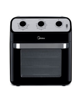 Fritadeira Sem Óleo Midea Ovenfryer Preto E Inox Ffa20p 12L - 127V (110V)
