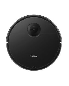 Robô Aspirador De Pó Connectgyro I5c Passa Pano Preto Midea Vra61pb - Bivolt