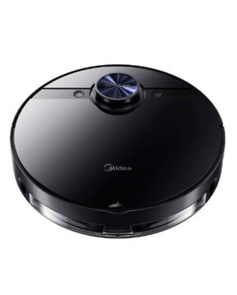 Robô Aspirador De Pó Connectlaser M7 Passa Pano Preto Midea Vra91pb - Bivolt