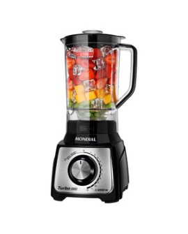 Liquidificador Turbo Inox Com 12 Velocidades 3 Litros 1200w L-1200 Bi 127v