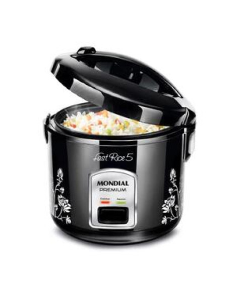 Panela Elétrica Mondial Premium Fast Rice 5 Preto Npe08