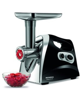 Moedor De Carne Elétrico Mondial Mc-03 Premium