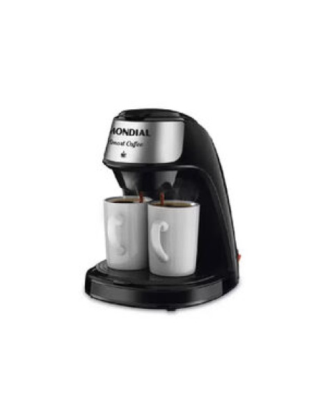 Cafeteira Elétrica Mondial Smart Coffee Preta C-42-2x-bi - 127 Volts