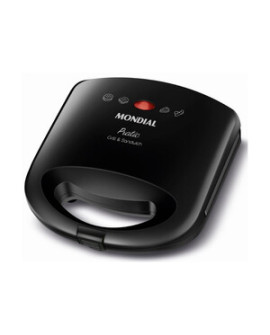 Sanduicheira Grill Sn01 Pratic 2 Em 1 750w De Potência Mondial