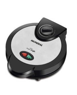 Grill Waffle Mondial 1200 Watts Chapas Antiaderentes - Gw-01