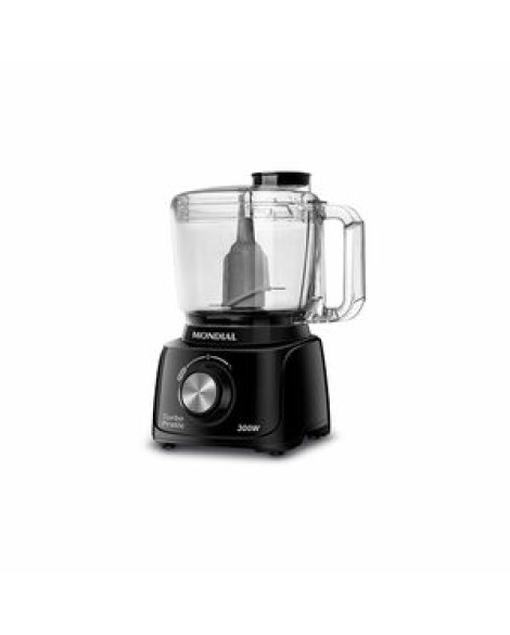 Mini Processador Mondial Turbo Pratic 300w Preto Mp-16-b - 127 Volts