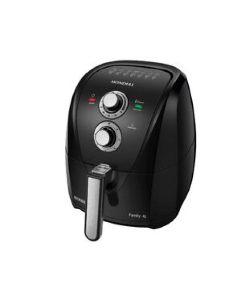 Fritadeira Mondial 4 Litros Family Preta Afn-40-bfs - 127 Volts