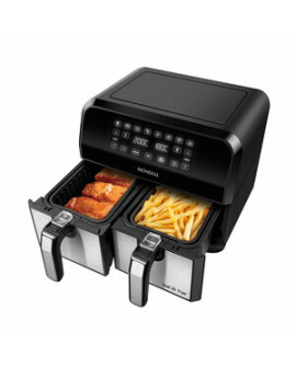 Fritadeira Air Fryer Dual Duplo Cesto 8l Mondial Afd-01-bi