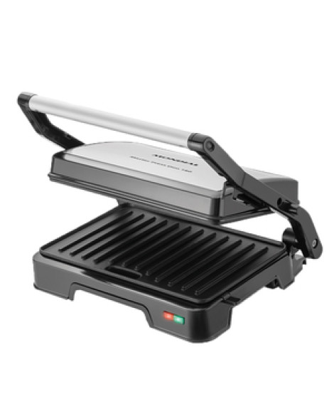 Grill E Sanduicheira Master Press Mondial Pg-01-180 Duo 180 1000w Preto Com Inox 127v
