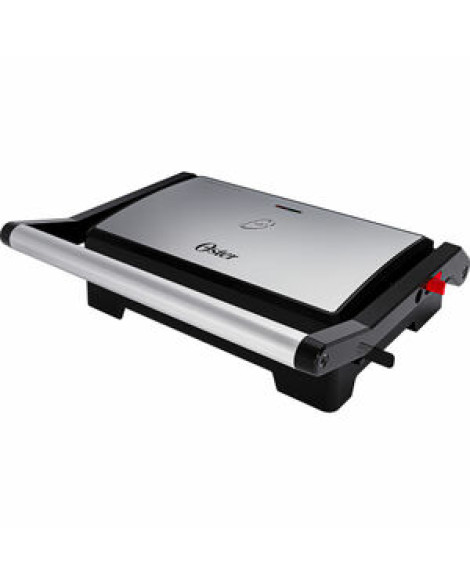 Mini Grill Elétrico Oster Inox 2 Em 1 - 127v