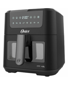 Fritadeira Digital Clear Oster 4 6l Com Visor Transparente - 127v