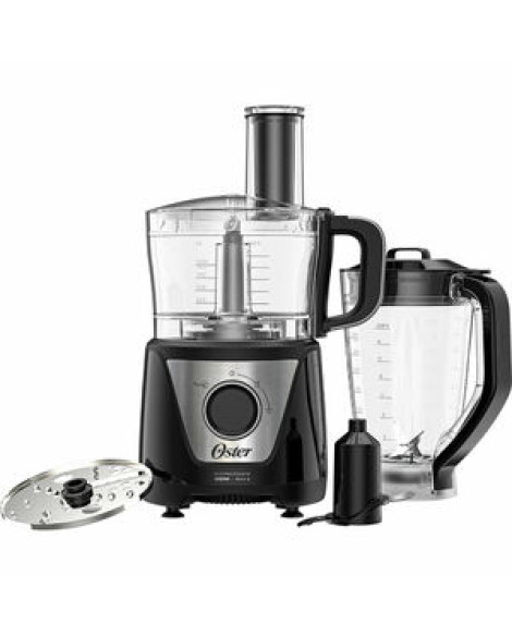 Multiprocessador De Alimentos Black 4 Em 1 Oster - 127v