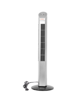 Ventilador Torre Spirit 75cm 127V (110V) Preto e Prata Maxximos Ellegant TS700