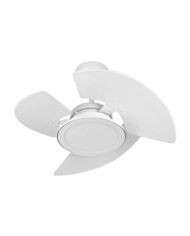 Ventilador De Teto Tron Aventador Led 3 Pás Branco 127v