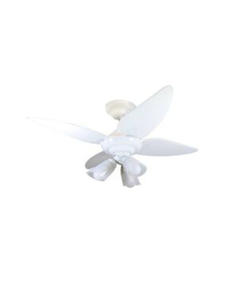 Ventilador De Teto Salvante 4 Pás Branco Controle Parede 127v Tron