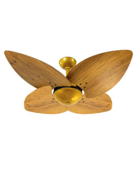 Ventilador Teto 4 Pás Madeira Winds Potente Ventax 110v