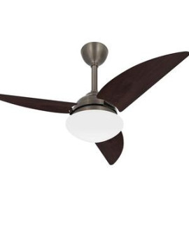 Ventilador De Teto Bronze Class 3 Pás Econômico Ventax 110v