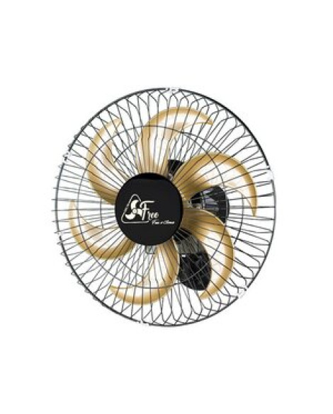Ventilador De Parede Venti-delta Delta Free 40cm Preto Bivolt