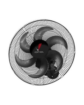 Ventilador De Parede Venti-delta Ventura 50cm Preto Bivolt