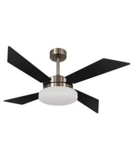 Ventilador De Teto 4 Pás Volare Bronze Vr50 Tech Bronze/preto